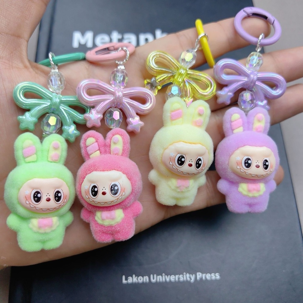 Cute Mini Labubu Keychains